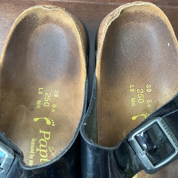 Women’s patent leather platform Birkenstocks, size 8 - Picture 9 of 9